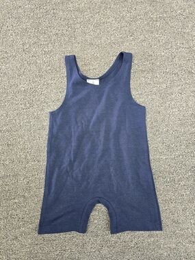 Dagmar Daley Navy Blue Sleeveless Toddler Romper